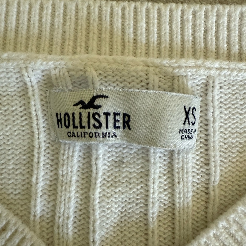 Hollister pullover cardigan size xs - Picture 2 of 2